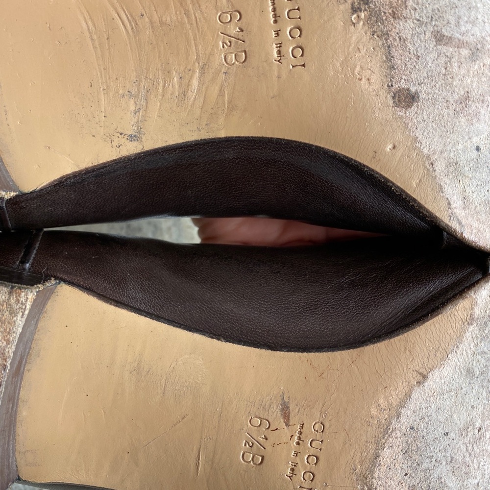 Gucci brown moccasins - Picture 4 of 5